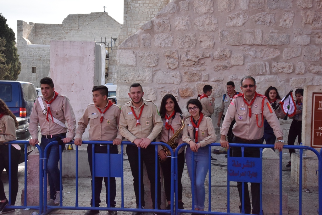 انطلاق ماراثون فلسطين الدولي السادس من ساحة المهد في  بيت لحم