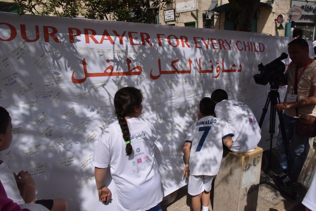 انطلاق ماراثون فلسطين الدولي السادس من ساحة المهد في  بيت لحم