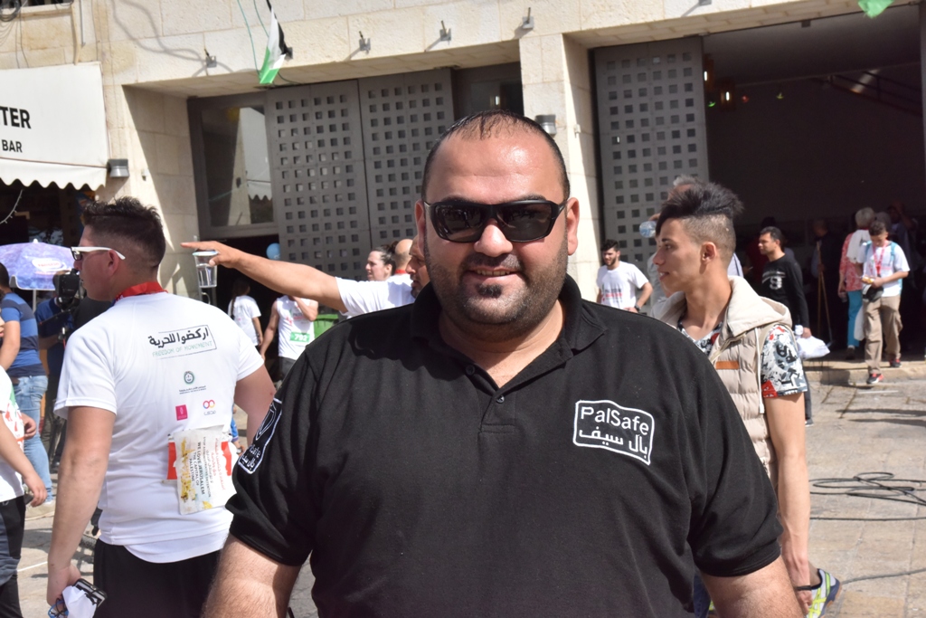 انطلاق ماراثون فلسطين الدولي السادس من ساحة المهد في  بيت لحم