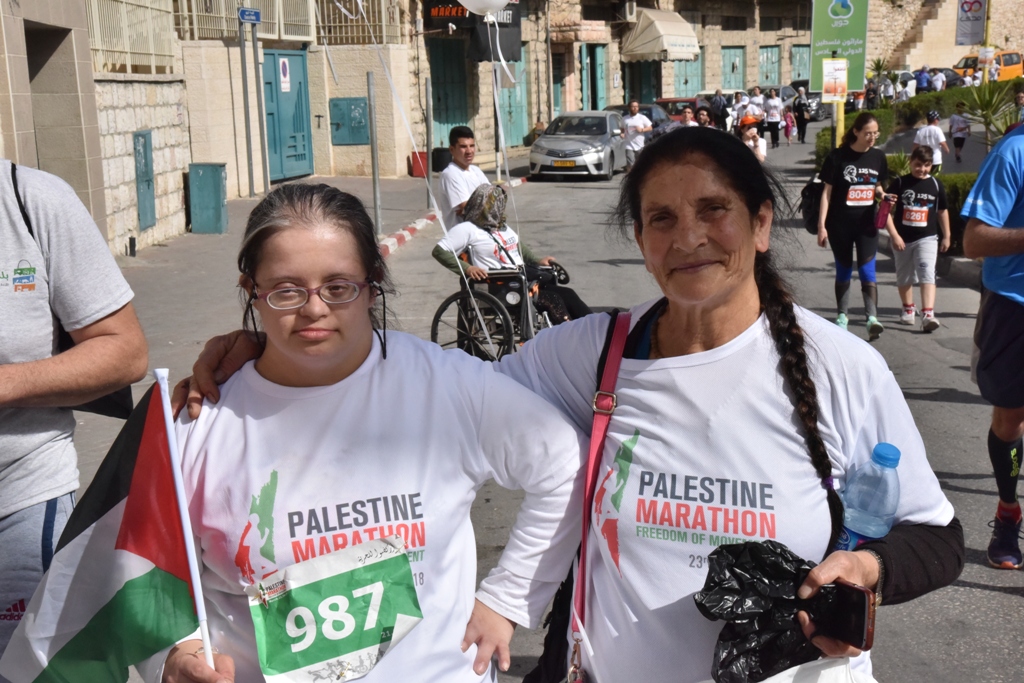 انطلاق ماراثون فلسطين الدولي السادس من ساحة المهد في  بيت لحم