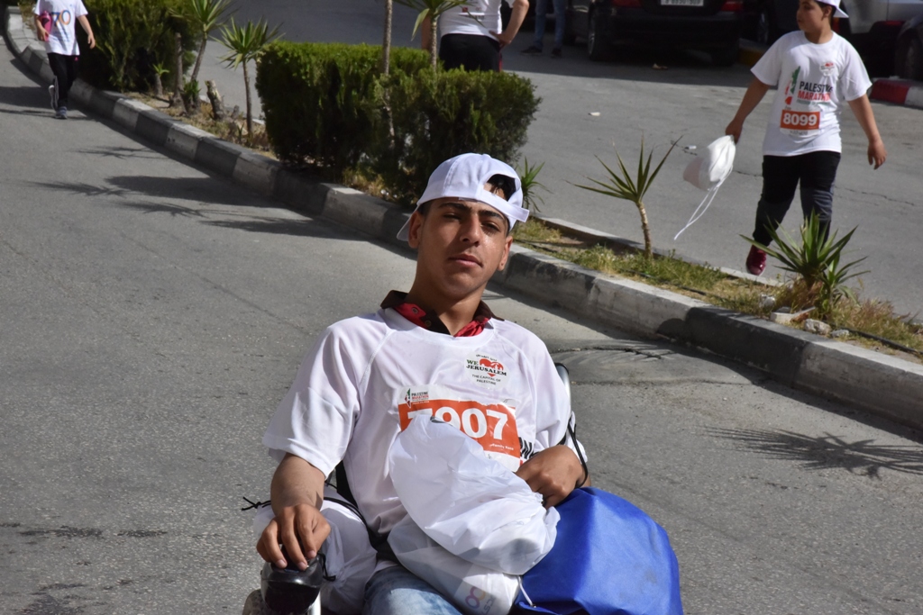 انطلاق ماراثون فلسطين الدولي السادس من ساحة المهد في  بيت لحم