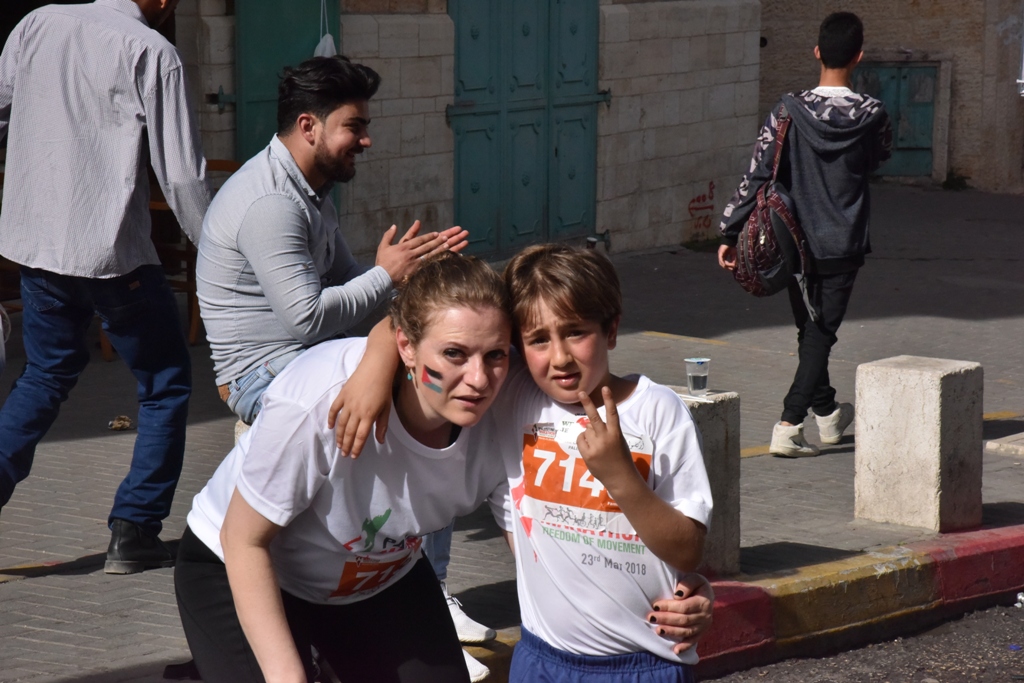 انطلاق ماراثون فلسطين الدولي السادس من ساحة المهد في  بيت لحم