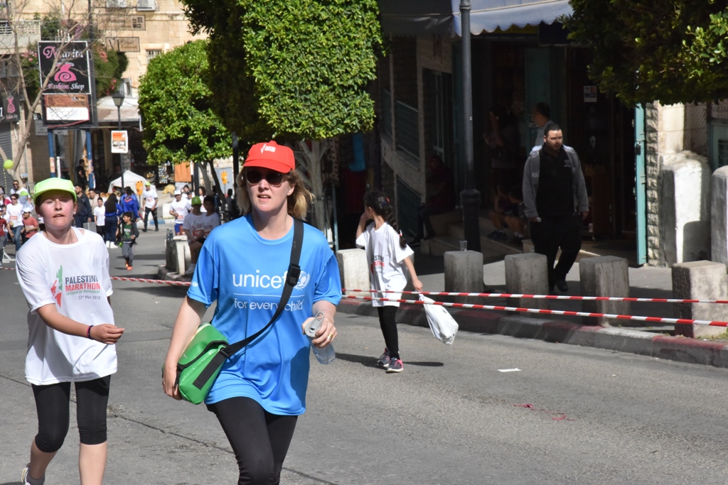 انطلاق ماراثون فلسطين الدولي السادس من ساحة المهد في  بيت لحم