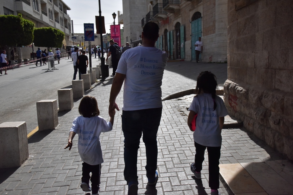 انطلاق ماراثون فلسطين الدولي السادس من ساحة المهد في  بيت لحم