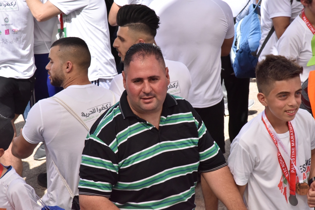 انطلاق ماراثون فلسطين الدولي السادس من ساحة المهد في  بيت لحم