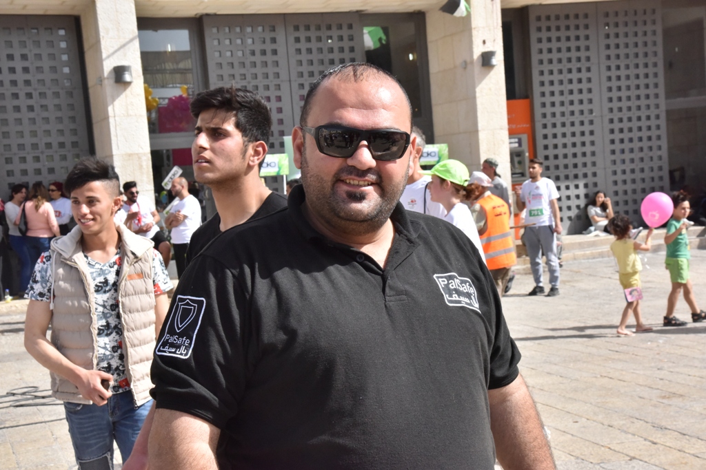 انطلاق ماراثون فلسطين الدولي السادس من ساحة المهد في  بيت لحم