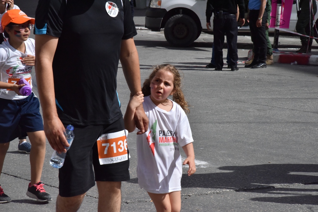 انطلاق ماراثون فلسطين الدولي السادس من ساحة المهد في  بيت لحم