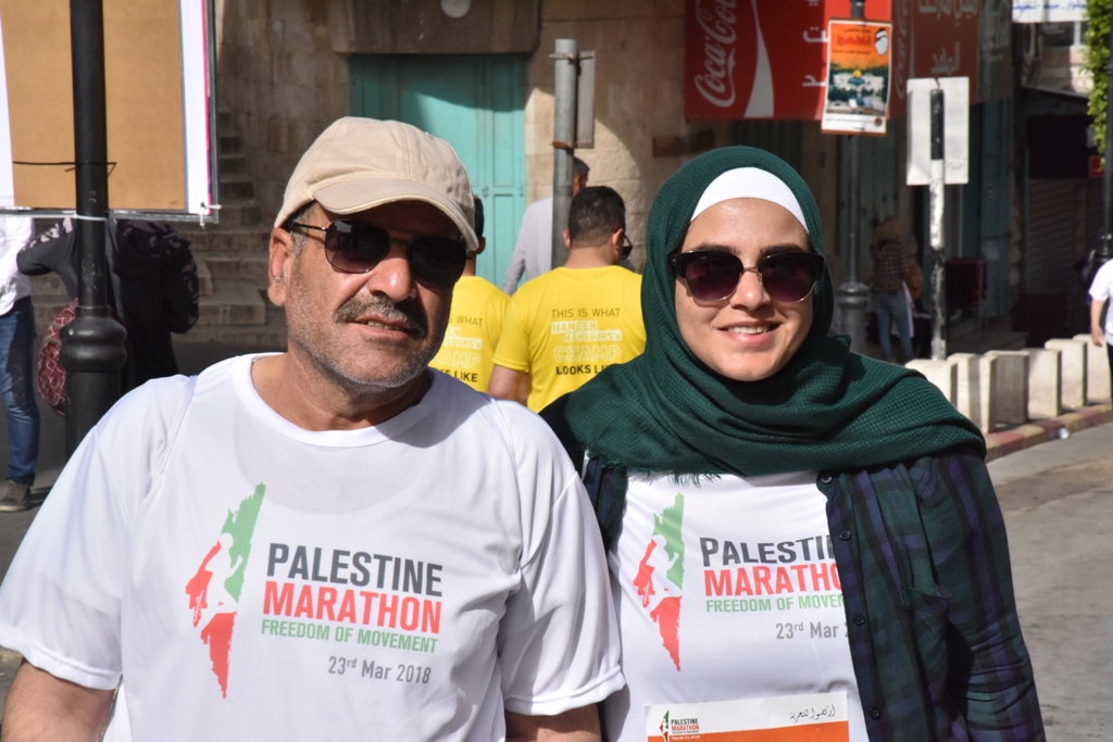 انطلاق ماراثون فلسطين الدولي السادس من ساحة المهد في  بيت لحم