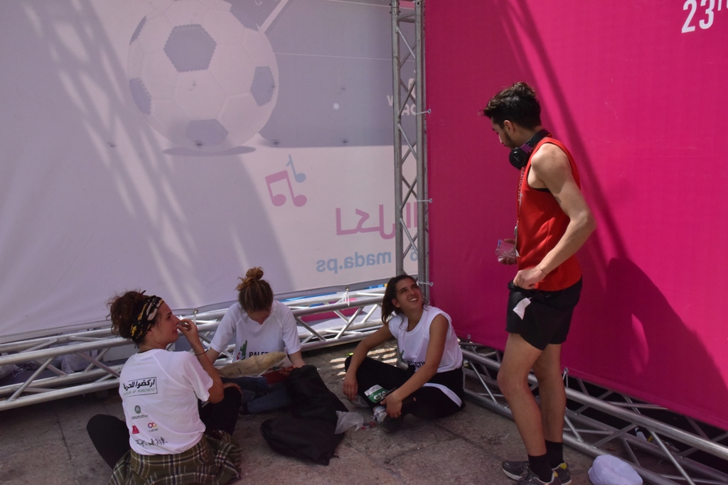 انطلاق ماراثون فلسطين الدولي السادس من ساحة المهد في  بيت لحم