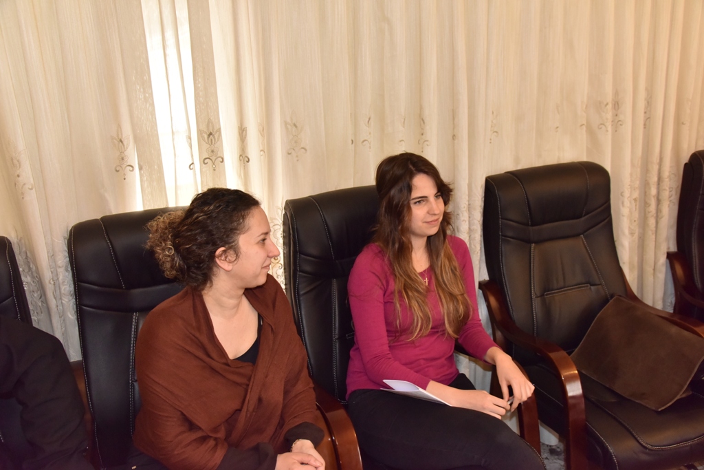 سلمان يستقبل القنصل الإيطالي العام في دار بلدية بيت لحم