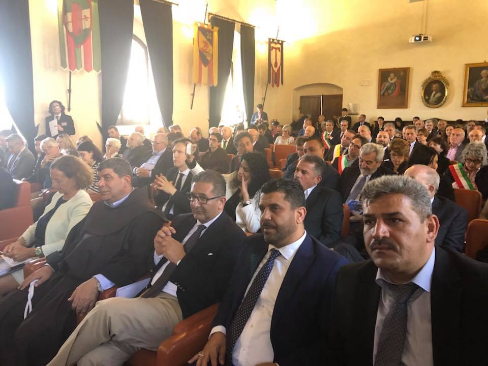 بلدية بيت لحم تطلق المؤتمر الدولي الأول للمدن الإيطالية المتوأمة مع مدينة بيت لحم في أسيزي الإيطالية بالشراكة مع بلدية أسيزي و بالتعاون مع سفارة فلسطين في إيطاليا