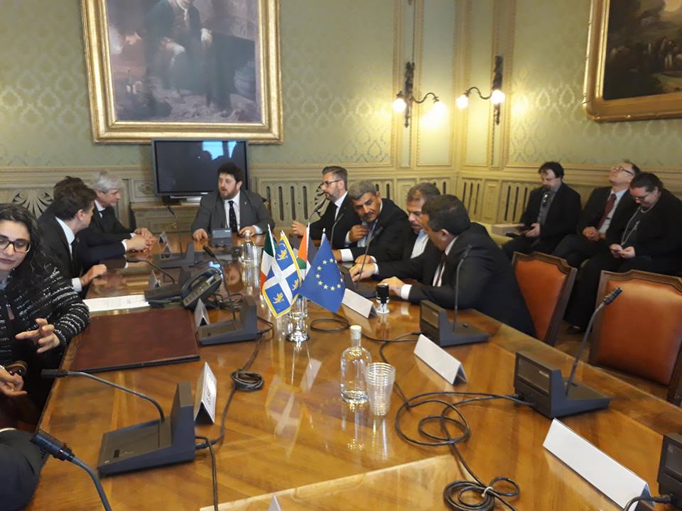 سلمان يوقع على عدة إتفاقيات لدعم مجالات مختلفة في مدينة بيت لحم أثناء جولته في إيطاليا