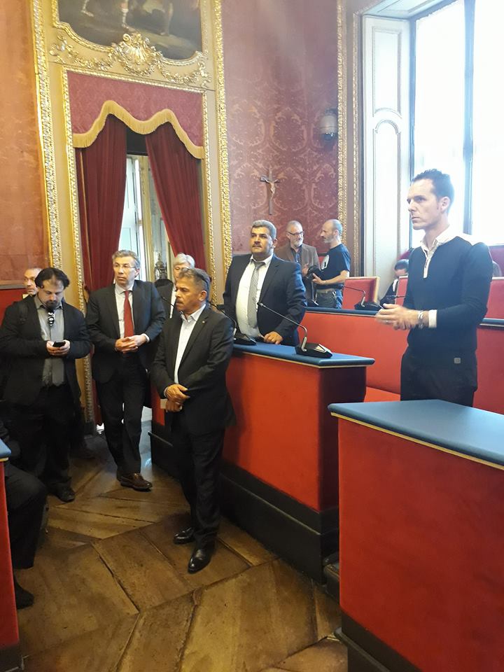 سلمان يوقع على عدة إتفاقيات لدعم مجالات مختلفة في مدينة بيت لحم أثناء جولته في إيطاليا