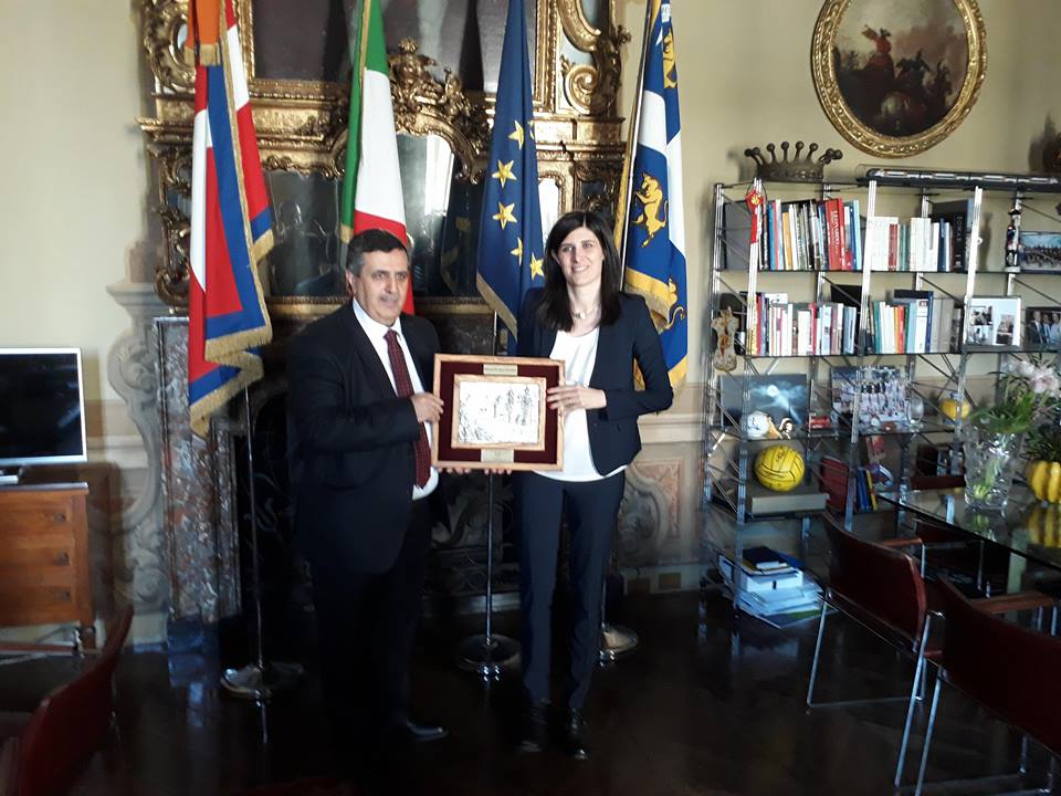 سلمان يوقع على عدة إتفاقيات لدعم مجالات مختلفة في مدينة بيت لحم أثناء جولته في إيطاليا