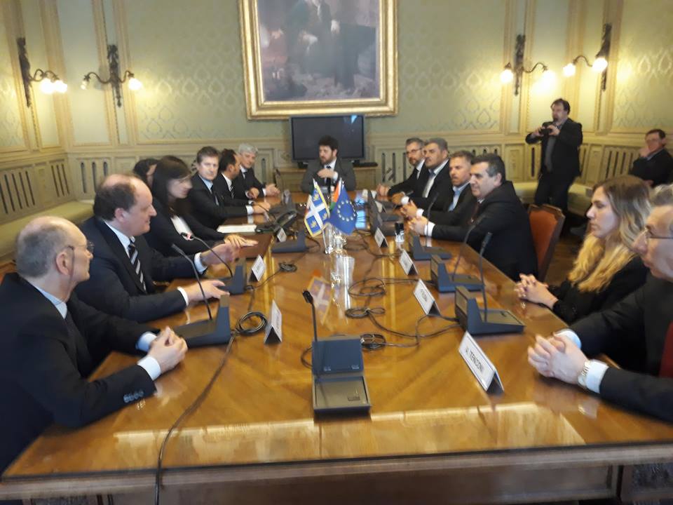 سلمان يوقع على عدة إتفاقيات لدعم مجالات مختلفة في مدينة بيت لحم أثناء جولته في إيطاليا