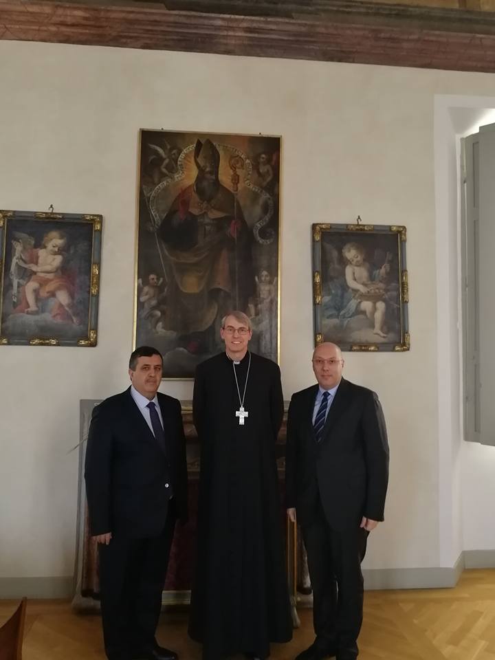 سلمان يوقع على عدة إتفاقيات لدعم مجالات مختلفة في مدينة بيت لحم أثناء جولته في إيطاليا