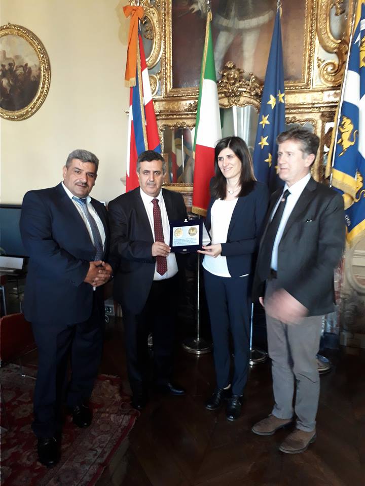 سلمان يوقع على عدة إتفاقيات لدعم مجالات مختلفة في مدينة بيت لحم أثناء جولته في إيطاليا