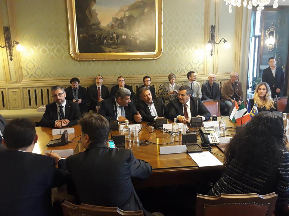 سلمان يوقع على عدة إتفاقيات لدعم مجالات مختلفة في مدينة بيت لحم أثناء جولته في إيطاليا