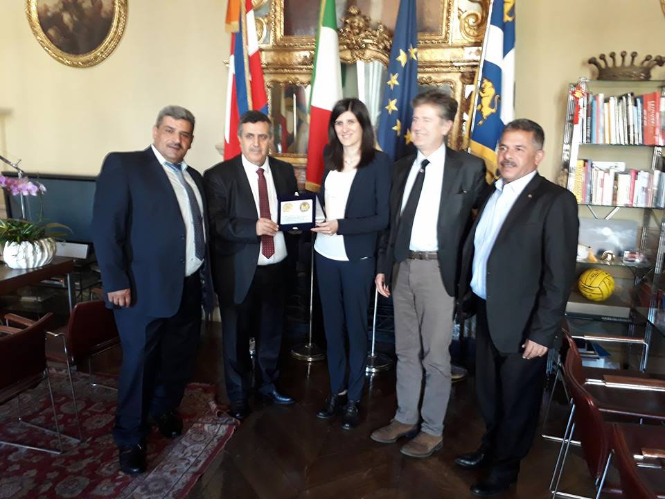 سلمان يوقع على عدة إتفاقيات لدعم مجالات مختلفة في مدينة بيت لحم أثناء جولته في إيطاليا