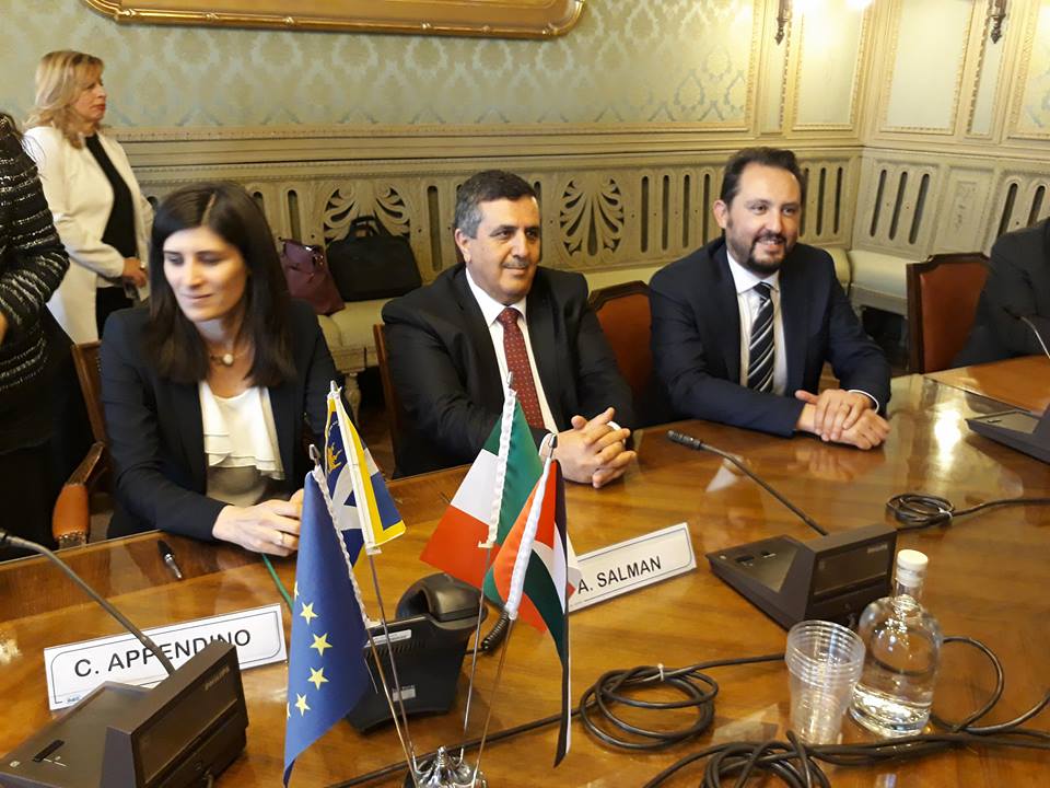 سلمان يوقع على عدة إتفاقيات لدعم مجالات مختلفة في مدينة بيت لحم أثناء جولته في إيطاليا