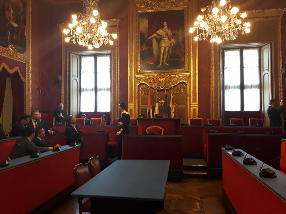 سلمان يوقع على عدة إتفاقيات لدعم مجالات مختلفة في مدينة بيت لحم أثناء جولته في إيطاليا