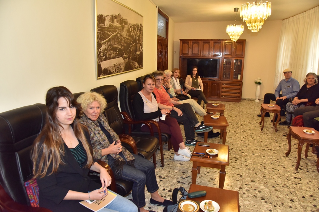 نائب رئيس بلدية بيت لحم يستقبل وفد جمعية الصداقة بيت لحم كولون