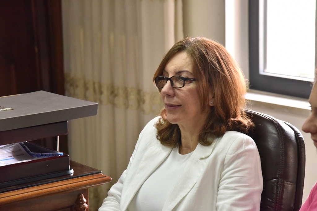 The Deputy Mayor of Bethlehem meets the Chairman of the Hallam Bethlehem Fund to discuss ways of joint cooperation