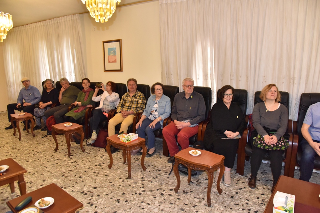 نائب رئيس بلدية بيت لحم يستقبل وفد جمعية الصداقة بيت لحم كولون