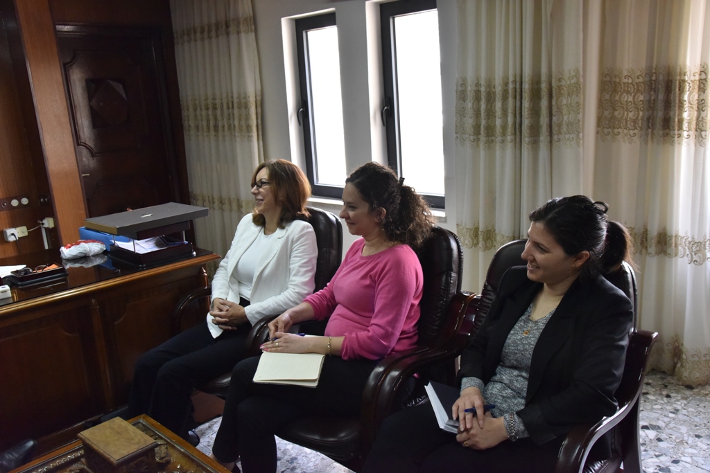 لقاء يجمع بين نائب رئيس بلدية بيت لحم ورئيس (Hallam Bethlehem Fund)  بهدف بحث سبل التعاون المشترك