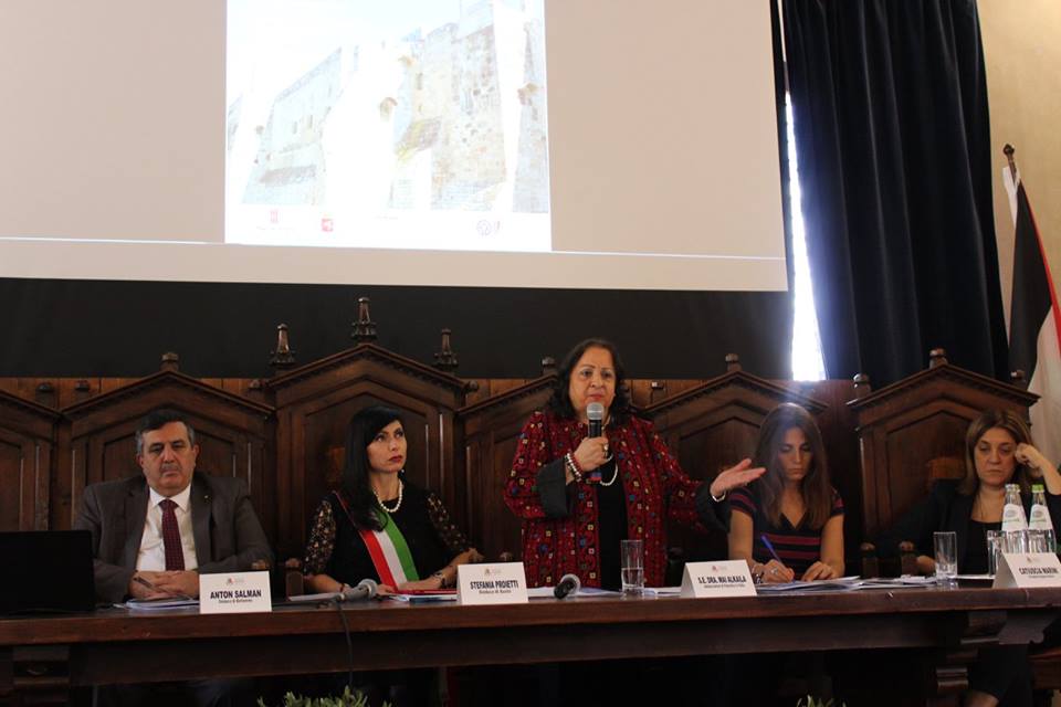 Il Comune di Betlemme ha lanciato la prima conferenza Internazionale delle città Italiane Gemellate con Betlemme, in collaborazione con il comune di Assisi e l'Ambasciata di Palestina in Italia