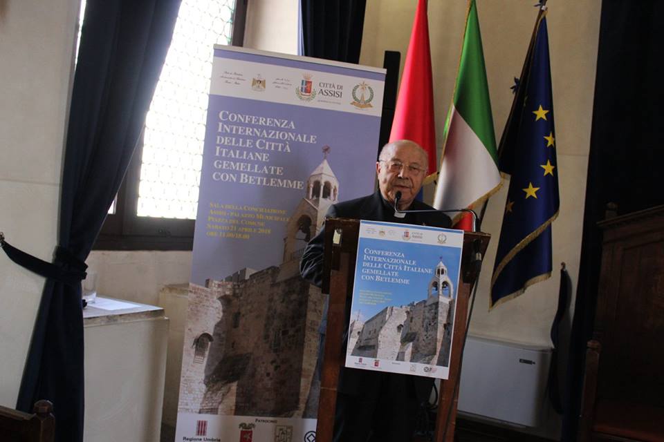 Il Comune di Betlemme ha lanciato la prima conferenza Internazionale delle città Italiane Gemellate con Betlemme, in collaborazione con il comune di Assisi e l'Ambasciata di Palestina in Italia