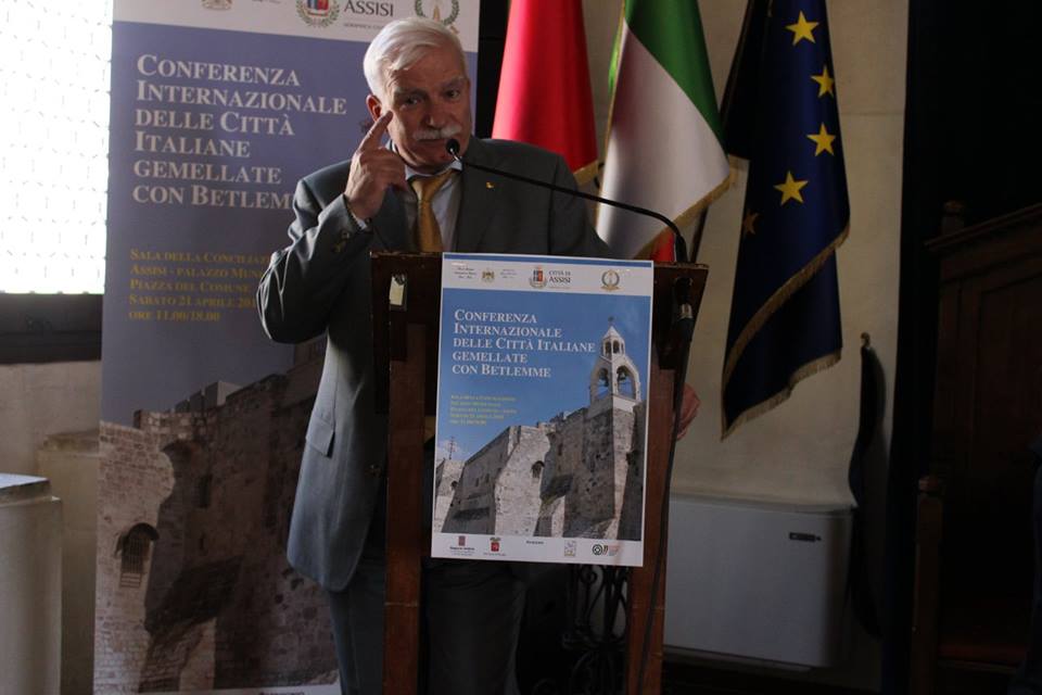 Il Comune di Betlemme ha lanciato la prima conferenza Internazionale delle città Italiane Gemellate con Betlemme, in collaborazione con il comune di Assisi e l'Ambasciata di Palestina in Italia