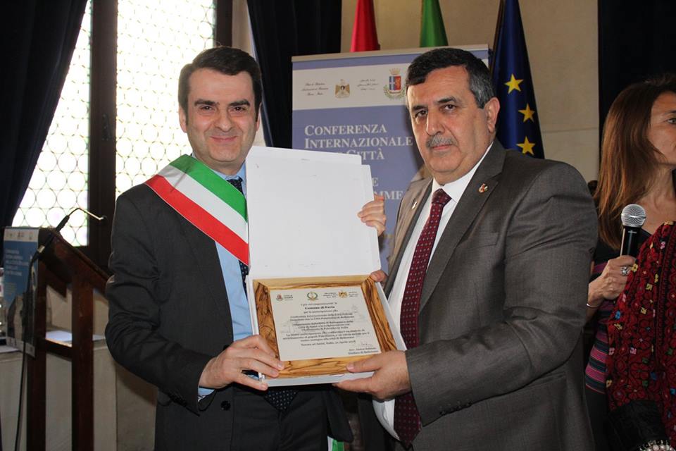 Il Comune di Betlemme ha lanciato la prima conferenza Internazionale delle città Italiane Gemellate con Betlemme, in collaborazione con il comune di Assisi e l'Ambasciata di Palestina in Italia