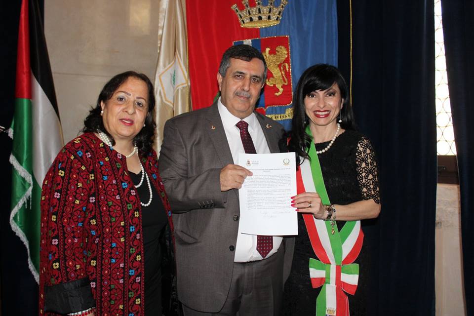 Il Comune di Betlemme ha lanciato la prima conferenza Internazionale delle città Italiane Gemellate con Betlemme, in collaborazione con il comune di Assisi e l'Ambasciata di Palestina in Italia