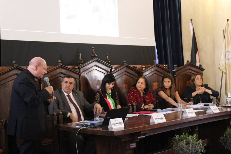 Il Comune di Betlemme ha lanciato la prima conferenza Internazionale delle città Italiane Gemellate con Betlemme, in collaborazione con il comune di Assisi e l'Ambasciata di Palestina in Italia