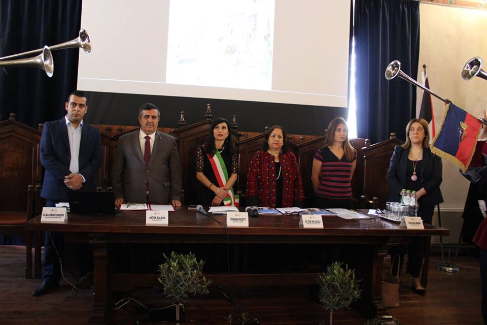 Il Comune di Betlemme ha lanciato la prima conferenza Internazionale delle città Italiane Gemellate con Betlemme, in collaborazione con il comune di Assisi e l'Ambasciata di Palestina in Italia