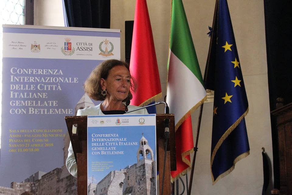 Il Comune di Betlemme ha lanciato la prima conferenza Internazionale delle città Italiane Gemellate con Betlemme, in collaborazione con il comune di Assisi e l'Ambasciata di Palestina in Italia