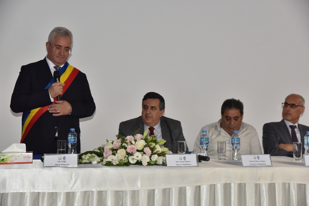 Bethlehem Municipality signs its 90th twinning agreement with Suceava in Romania