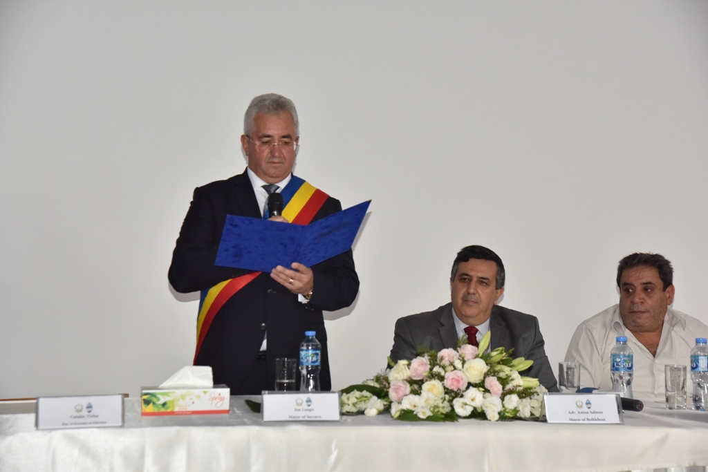 Bethlehem Municipality signs its 90th twinning agreement with Suceava in Romania