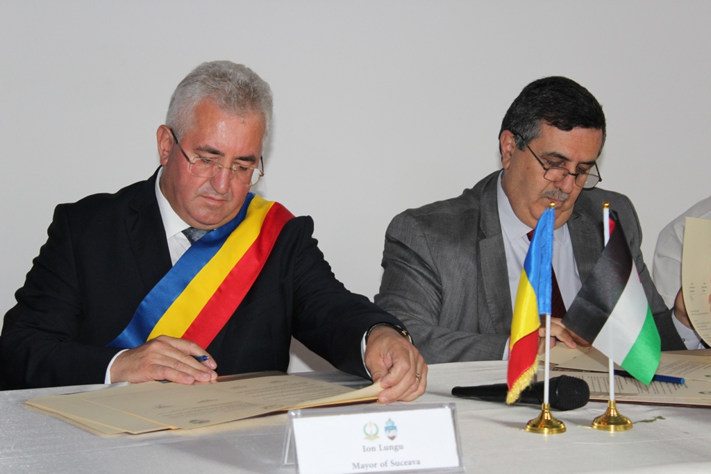Bethlehem Municipality signs its 90th twinning agreement with Suceava in Romania