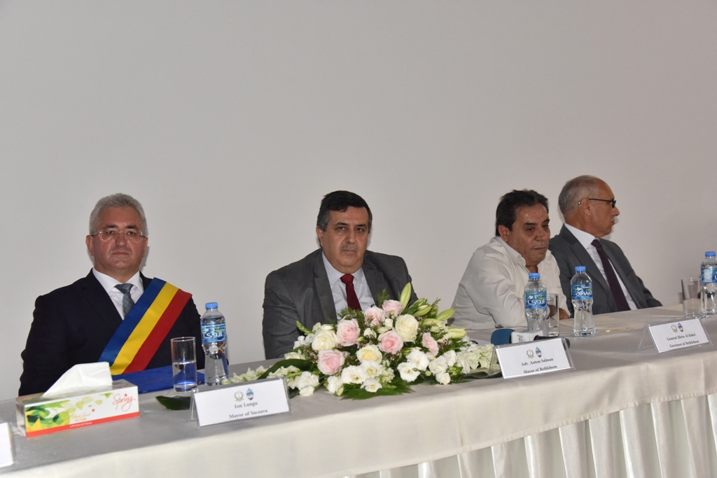 Bethlehem Municipality signs its 90th twinning agreement with Suceava in Romania