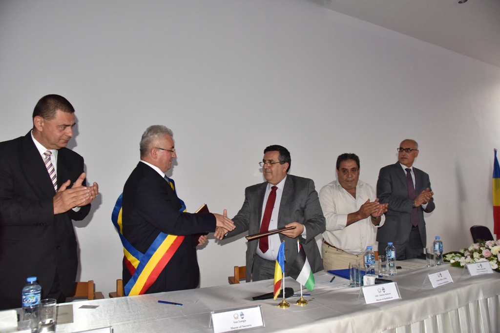 Bethlehem Municipality signs its 90th twinning agreement with Suceava in Romania