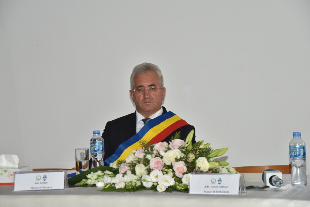 Bethlehem Municipality signs its 90th twinning agreement with Suceava in Romania