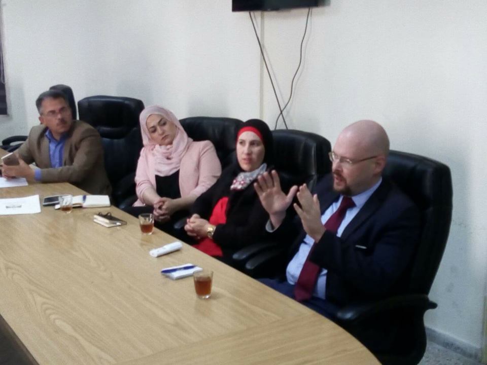 سلمان يجري عدة لقاءات مع المانحين لمتابعة آلية سير وتنفيذ مشاريع تنموية في مدينة بيت لحم