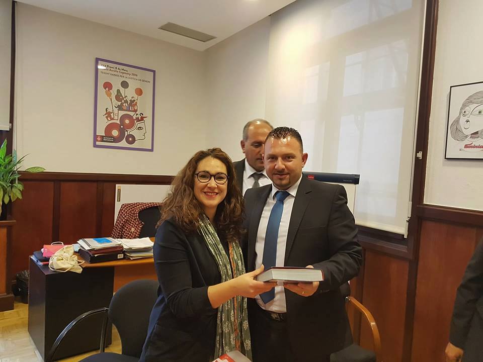  نائب رئيس بلدية بيت لحم يضع الخطوط العريضة لإتفاقية تفاهم ما بين بلدية بيت لحم وبلدية برشلونة ويقدم مقترحات لمشاريع عدة لدعم مدينة بيت لحم