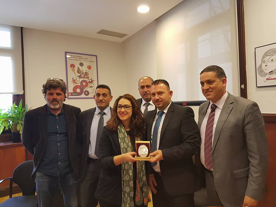  نائب رئيس بلدية بيت لحم يضع الخطوط العريضة لإتفاقية تفاهم ما بين بلدية بيت لحم وبلدية برشلونة ويقدم مقترحات لمشاريع عدة لدعم مدينة بيت لحم