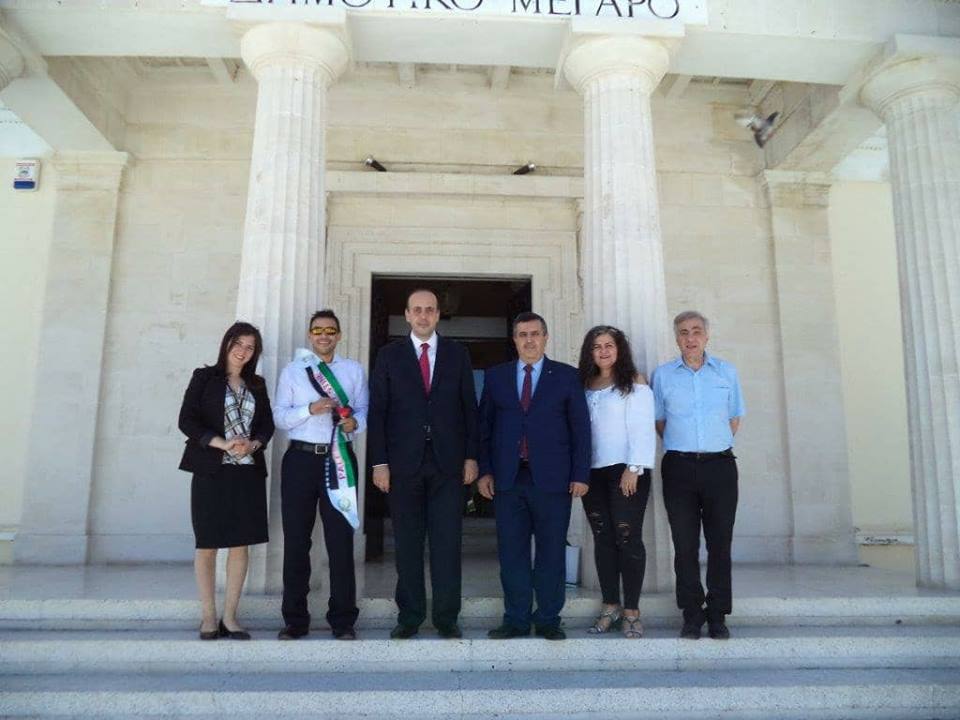 Mayor of Bethlehem meets with Mayor of Pafos to discuss prospects for future cooperation