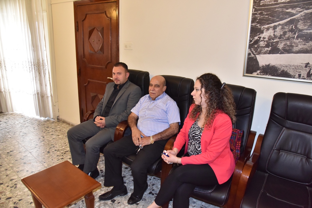 Mayor of Bethlehem welcomes the Director General of the Middle East and Africa Department in the Ministry of Foreign Affairs of Ukraine and conveys the city challenges to her