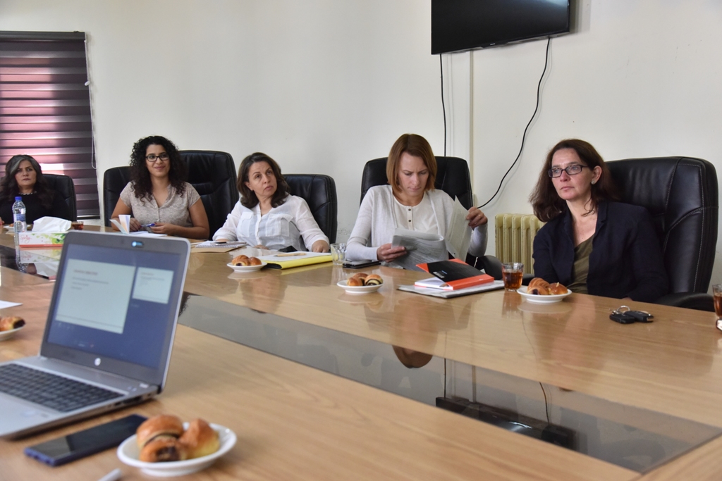 A meeting was held in Bethlehem Municipality with NAKOPA program the supporter of JSCTD in order to review the progress of the work and the most important challenges