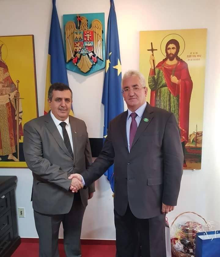 سلمان يشارك بإحتفال مدينة سوتشافا الرومانية المتوأمة مع مدينة بيت لحم والإتفاق حول تبادلات عديدة بين الجانبين